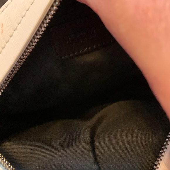 Sportmax White Canteen Style Purse wristlet - Picture 6 of 14